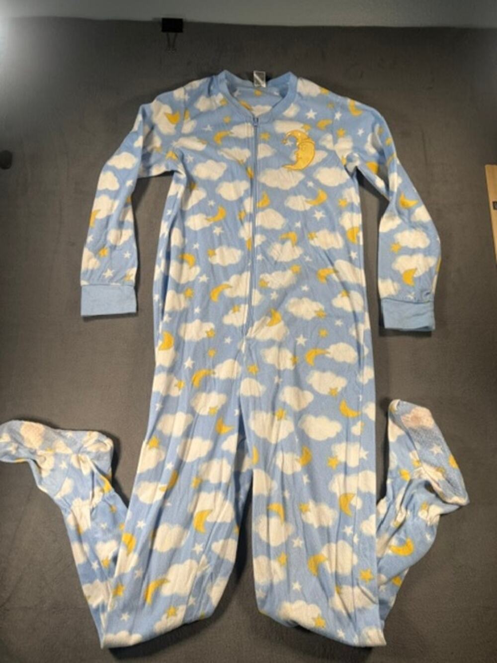 WOMEN FOOTED PAJAMAS ( 8-10 )